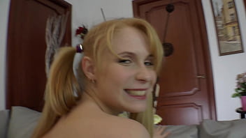 Hot amber daikiri take two big cock in all holes hard dp anal creampie