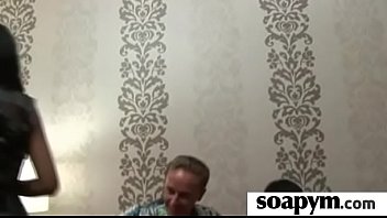 Friend gives him a soapy massage 18
