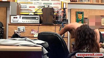 Sexy tattooed woman banged by pawn man