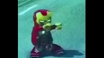 Iron man dances like a slut super hot must watch
