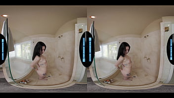 You fuck inked cutie in shower & bathroom