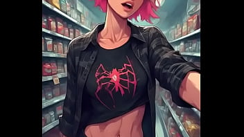 Spider gwen 18 tit flash Spider gwen 18 tit flash