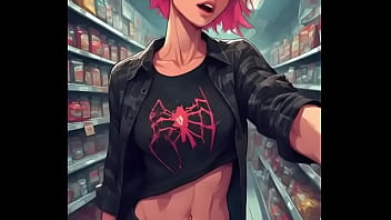 Spider gwen 18 tit flash