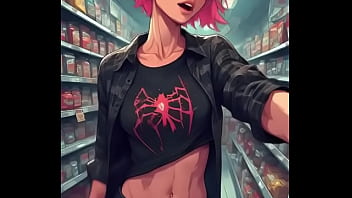 Spider gwen 18 tit flash