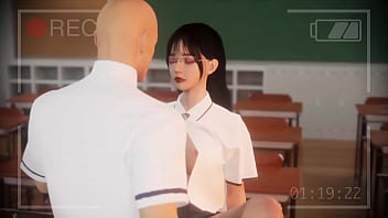 Girl get fk at school