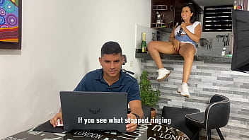 My coworker discovers me masturbating