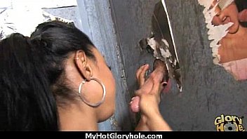 Gloryhole blowjob interracial amateur 15