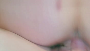 Milf gets taken by suprise with massive cock while cleaning