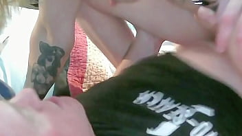 Milf gets taken by suprise with massive cock while cleaning