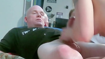 Milf gets taken by suprise with massive cock while cleaning