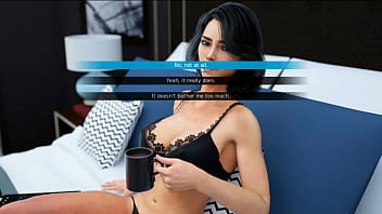 Milfy city cap 14 jugando con la vagina de una milf infiel mientras su marido duerme en al lado