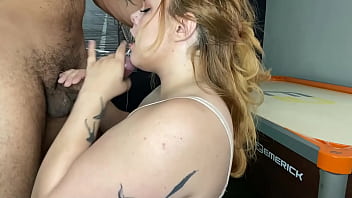 Thick pawg aurora angel gives head & takes huge cock doggy