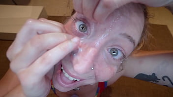 Sloppy Facefuck For Venom Evil With Cum In Her Eyes thumbnail
