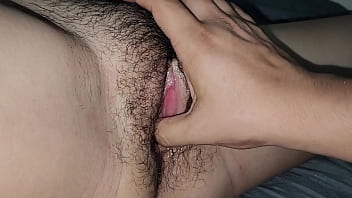 Mojando a mi alumna de mate