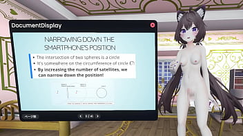 Naked vtuber lecture relativity in ~ how do satellites measure the location of smartphone ~