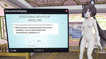 Naked vtuber lecture relativity in ~ how do satellites measure the location of smartphone ~