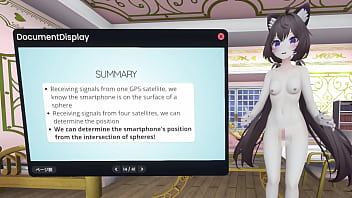 Naked vtuber lecture relativity in ~ how do satellites measure the location of smartphone ~ Naked vtuber lecture relativity in ~ how do satellites measure the location of smartphone ~