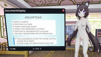 Naked vtuber lecture relativity in ~ how do satellites measure the location of smartphone ~