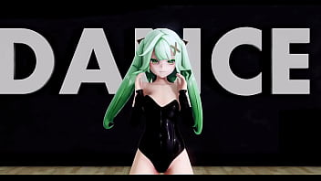 Genshin impact faruzan hentai dance and sex mmd 3d dark green hair clip