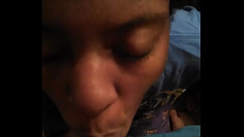 Black girl sucks dick