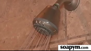 Friend gives him a soapy massage 5