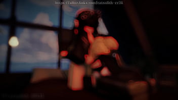 Snuck to the back for cheeky sex with evelyn short