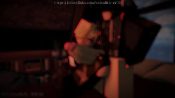 Snuck to the back for cheeky sex with evelyn short