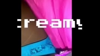 Tini doll playing with her creamy pussy orgasim