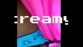 Tini doll playing with her creamy pussy orgasim