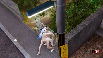 Genshin urban ganyu's street encounter hentai