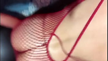 El rojo le va muy bien cuando coje