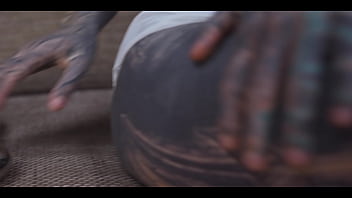 Anuskatzz gets a stainless steel dildo to shove up her ass