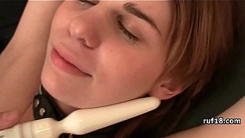 Cute teen bondage fuck