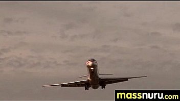 Japanese masseuse gives a full service massage 23