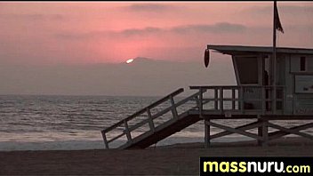 Japanese masseuse gives a full service massage 23