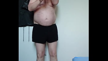 Demonstration of bodysuit or bodystocking