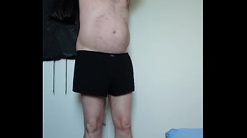 Demonstration of bodysuit or bodystocking