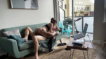 Chill sunday couch blowing and fucking olivia