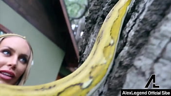 Minotaur alex legend gets ridden by that pervy nympho nicole aniston