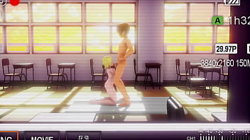 Blonde girl sex training mmd by syupi