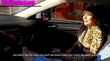 Diabla en casting del auto al sillón redondo con creampie apasionado