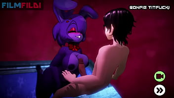 Fap nights at frennis bonfie titjob scene