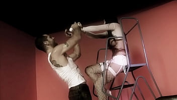 Big boobed brunette jodi james gets covered in chocolate to suck and fuck