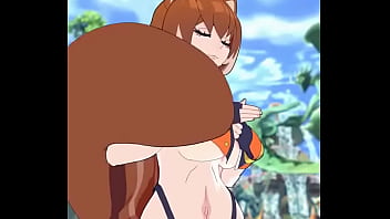 Chica zorra es eyaculada por un verga larga