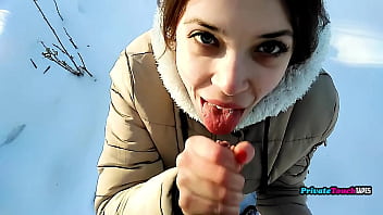 Outdoor blowjob by stepsister russian is my favorite