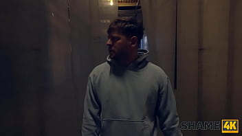 Shame4k mrs boss is masturbating during her lunch break and fucking