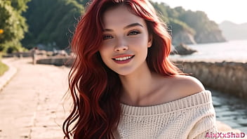 I met a beauty on a walk by the sea fucked all her tight holes and came in her mouth ai generated