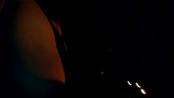 Riding Around Flashing My Boobs At Night thumbnail
