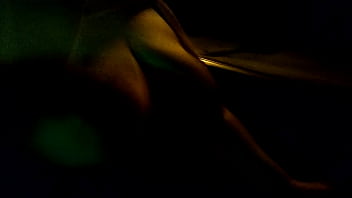 Riding around flashing my boobs at night