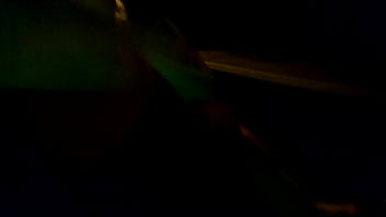 Riding around flashing my boobs at night